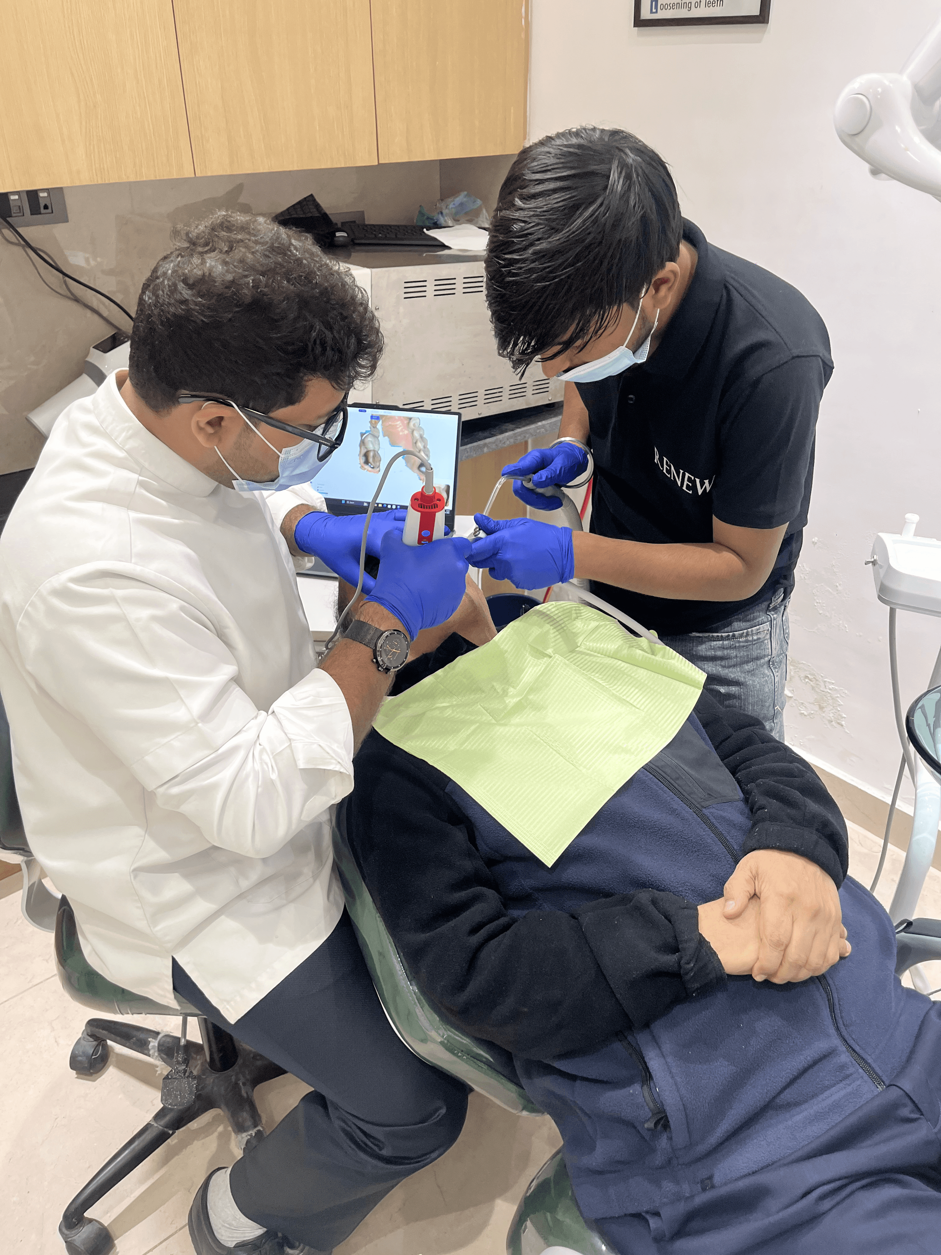 Treatment rooms in action