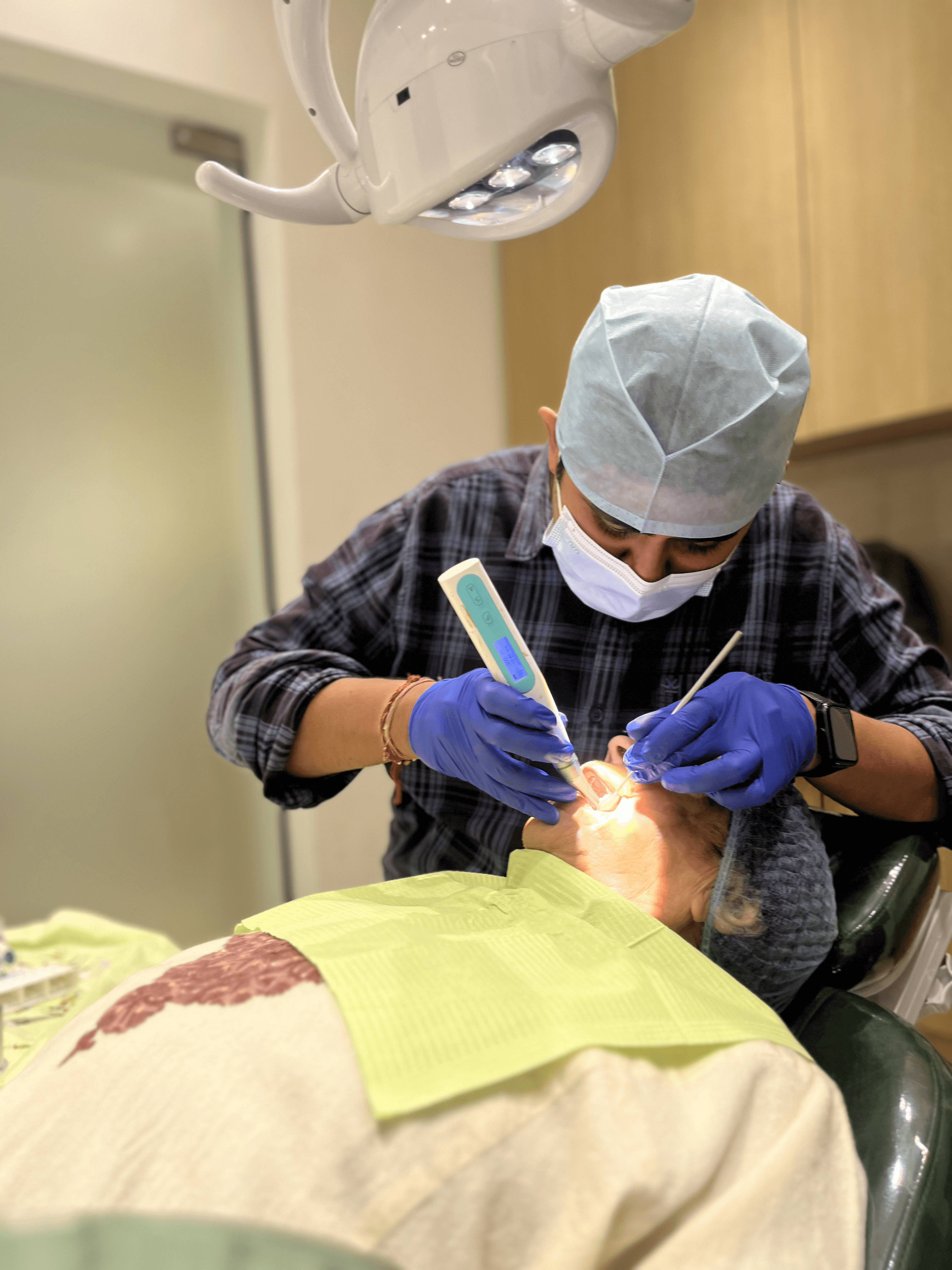 Treatment rooms in action