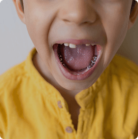 Child smiling