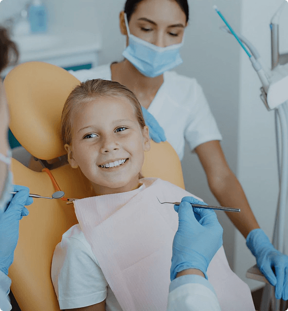 Child tooth examination