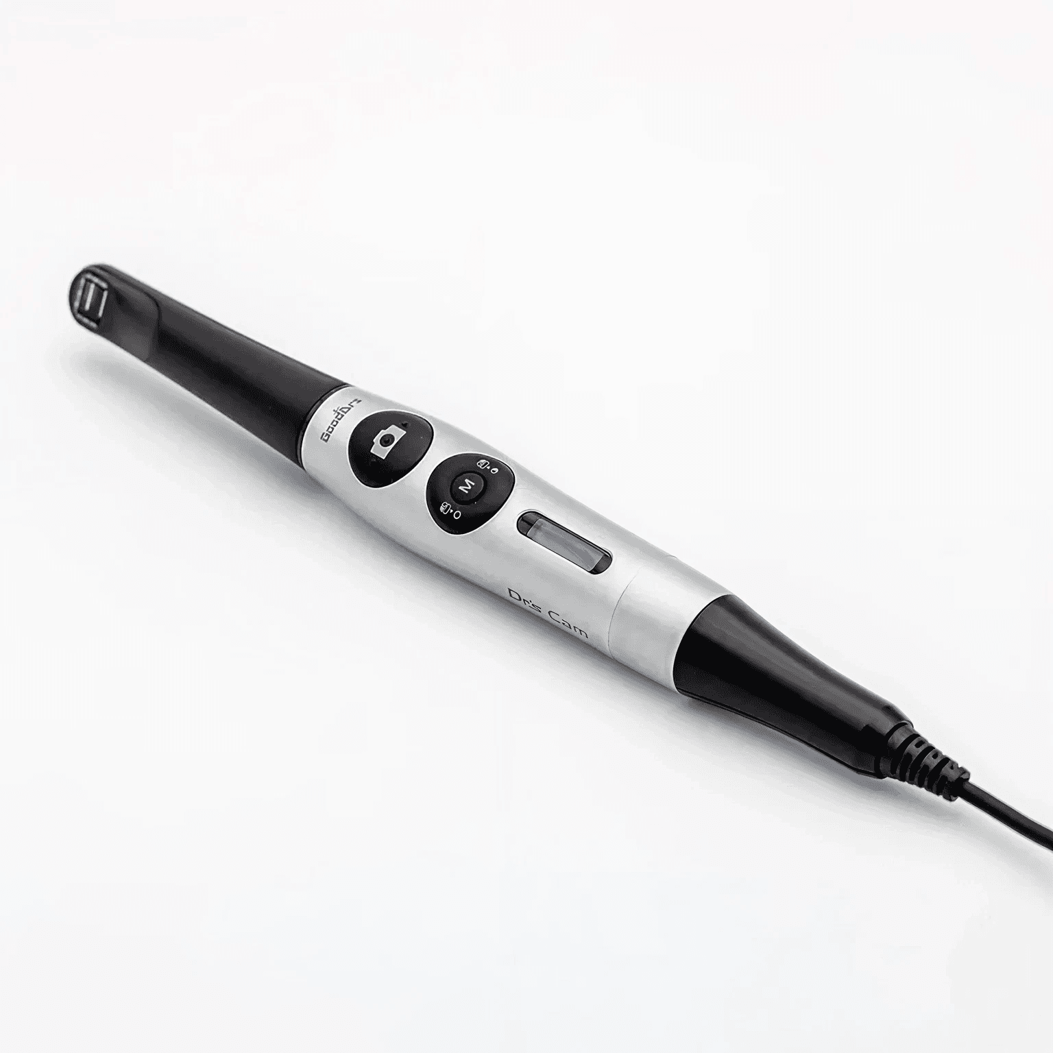 Dentist using an intraoral camera